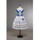 Twin Bears Antique Navy Bear Top Skirt Paneled OP and Sets(2nd Pre-Order/2 Colours/Full Payment Without Shipping)